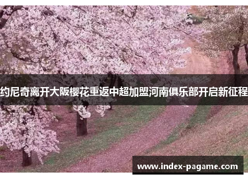 约尼奇离开大阪樱花重返中超加盟河南俱乐部开启新征程 约尼奇离开大阪樱花重返中超加盟河南俱乐部开启新征程