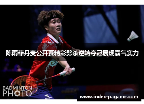陈雨菲丹麦公开赛精彩劈杀逆转夺冠展现霸气实力